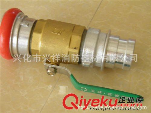 興祥消防器材廠家直銷DN65快速接口銅止水器高壓消防車專用止水器原始圖片2