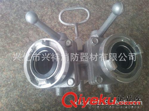 興祥消防器材 廠家直銷 FFS80/65內扣接口 二分水器  消防車專用