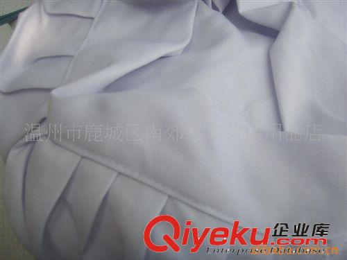 廚師小圓布帽加厚白色勞動(dòng)帽  加厚廚師帽 酒店廚師帽定做食品帽原始圖片2