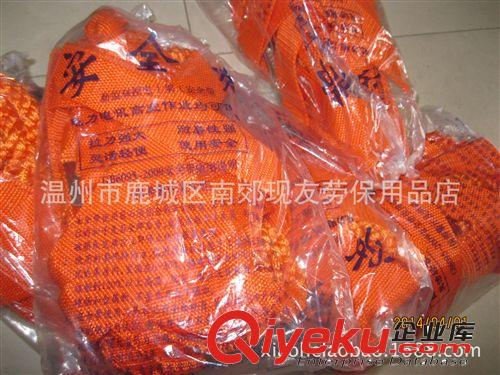 施工保護(hù)安全帶 防墜落安全繩 高空作業(yè)安全帶 橙色雙背安全帶原始圖片3