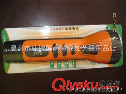 強(qiáng)光可充電LED手電筒 白光充電式LED塑料手電筒 7燈原始圖片3