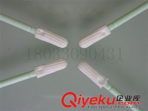 綠色PP桿圓頭凈化棉簽 擦拭棒,高級(jí)衛(wèi)生棉棒,無(wú)塵布頭棉簽原始圖片2