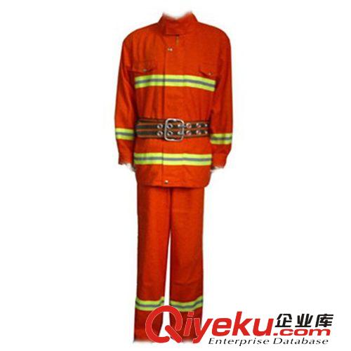 消防戰(zhàn)斗服 阻燃服 橙色消防服  消防滅火防護(hù)服原始圖片2