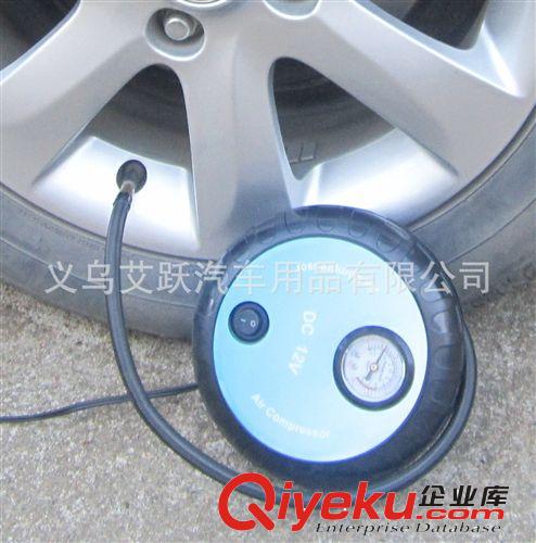 電動(dòng)車載打氣泵 汽車用輪胎充氣泵12V 單缸打氣機(jī) 車載充氣泵原始圖片3