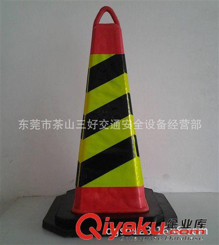 供應(yīng)EVA路錐 壓不壞路錐   反光方錐 大量批發(fā)茶山路錐原始圖片2