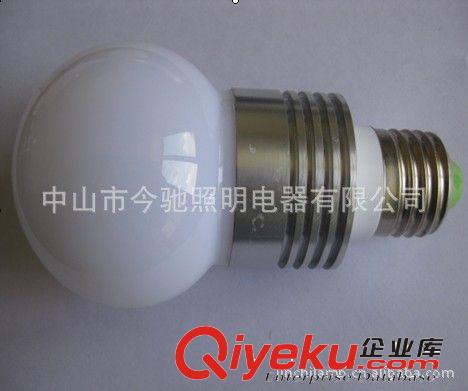 高品質(zhì)、高亮度常規(guī)LED節(jié)能燈，1×3w led球泡燈原始圖片3
