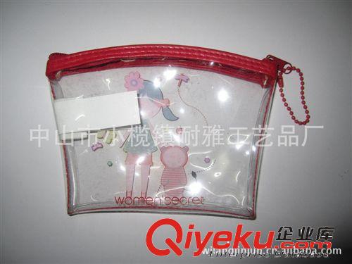 歐美熱銷PVC車縫飾品袋首飾袋拉鏈袋金屬禮品袋原始圖片3