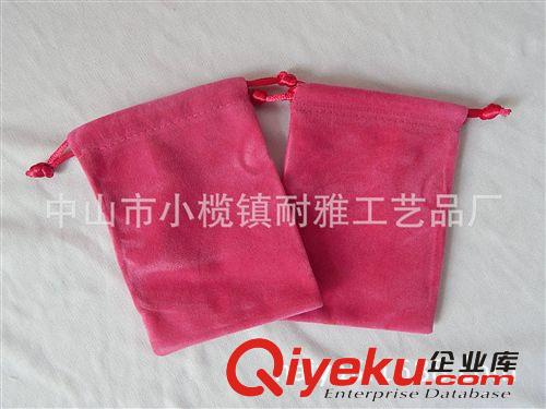 專業(yè)生產(chǎn)銷售飾品絨布束口袋布袋束口袋gd絨布袋現(xiàn)貨供應(yīng)原始圖片3