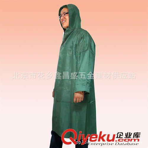 廠價批發(fā) 長袍雨衣 質優(yōu)價廉 全身綠色大袍雨衣 勞保雨衣原始圖片2