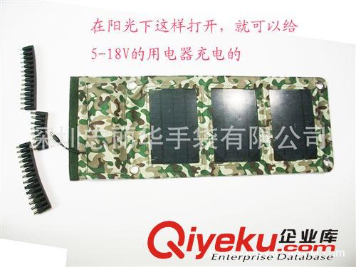 便攜筆記本電腦 平板電腦 手機5V-18V   20W現貨太陽能充電折疊包
