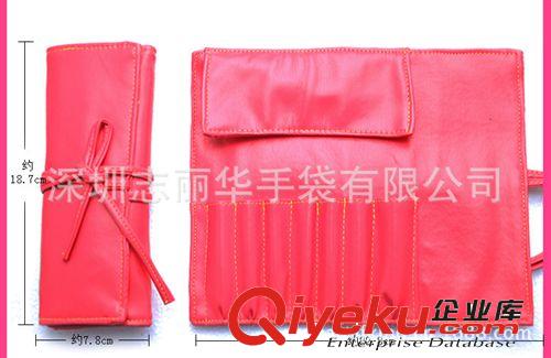 生產尼龍PU料 化妝筆 用品包裝袋 化妝刷袋 化妝包 化妝套袋原始圖片3