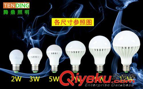 3W B22 裸燈 LED塑料球泡燈 5730貼片 新款家用節(jié)能 中山廠家