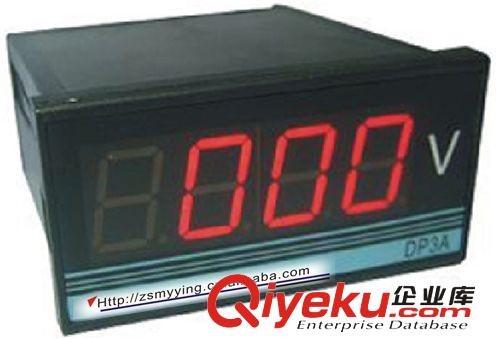 電壓電流表 三位半電壓電流表 經(jīng)濟(jì)型電壓電流表 DP3A電壓電流表原始圖片2