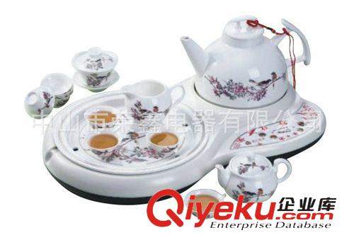 廠家直銷 陶瓷電熱水壺套裝批發(fā) 時(shí)尚陶瓷電熱水壺 品質(zhì)保障原始圖片3