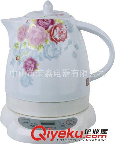 生產(chǎn)銷(xiāo)售 雙層陶瓷電熱水壺 酒店陶瓷電熱水壺 量多優(yōu)惠原始圖片2