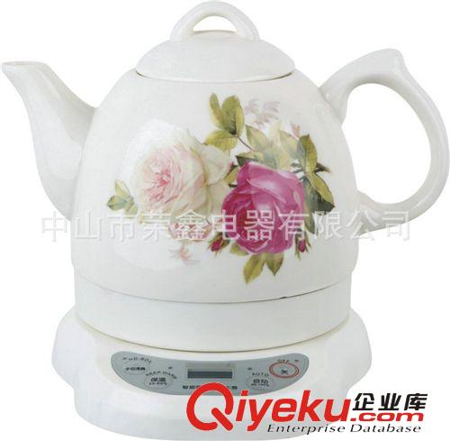 生產(chǎn)銷(xiāo)售 雙層陶瓷電熱水壺 酒店陶瓷電熱水壺 量多優(yōu)惠原始圖片3