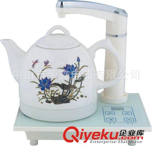 長(zhǎng)期供應(yīng) 保溫陶瓷電熱水壺 白色陶瓷電熱水壺原始圖片2