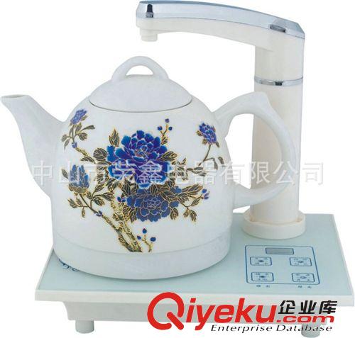 長(zhǎng)期供應(yīng) 保溫陶瓷電熱水壺 白色陶瓷電熱水壺原始圖片3