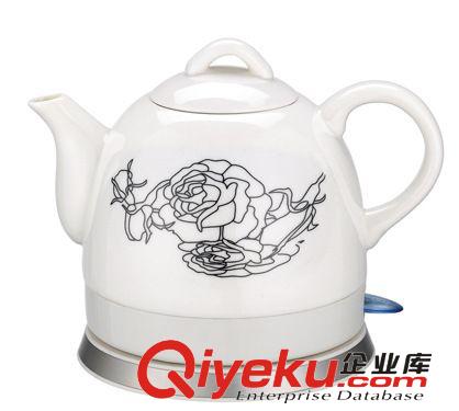 長(zhǎng)期供應(yīng) 保溫陶瓷電熱水壺 白色陶瓷電熱水壺