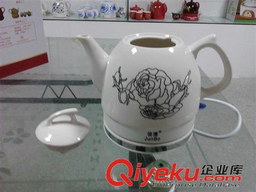 陶瓷水壺1.0單壺素牡丹原始圖片3