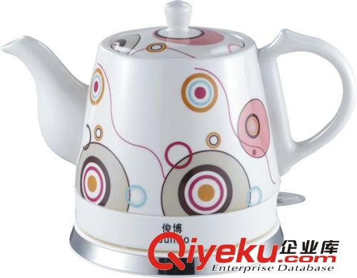 陶瓷水壺1.0單壺素牡丹