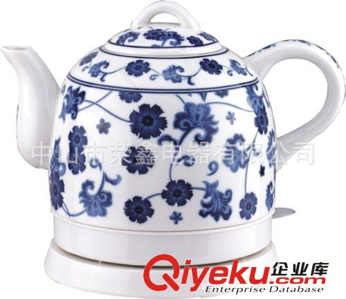 自動(dòng)斷電 陶瓷電水壺 景德鎮(zhèn)1.2L氣球花 機(jī)械單壺原始圖片3