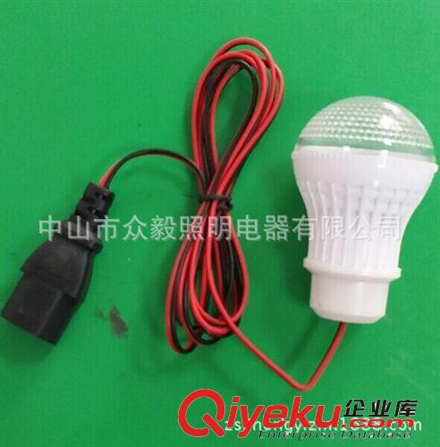 Led 12v球泡 直流led灯泡 地摊照明灯具 夜市灯 太阳能led灯泡