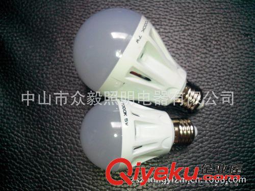 厂家批发球泡节能灯 LED球泡7W 塑料LED节能灯 高光效90Lm/W