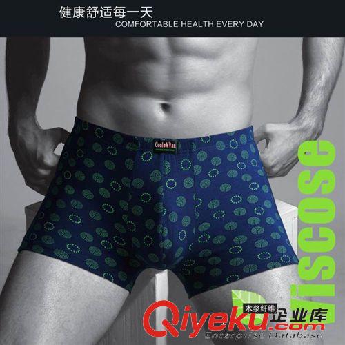 廠家供貨 內(nèi)衣批發(fā) zp莫代爾純棉U凸包囊金屬明根男士平腳內(nèi)褲