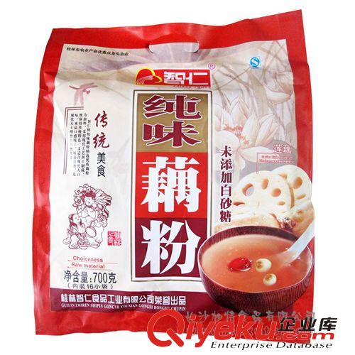 純藕粉無(wú)糖700g內(nèi)含16包 純手工磨制杭州味無(wú)添加速溶 滿額包郵原始圖片3