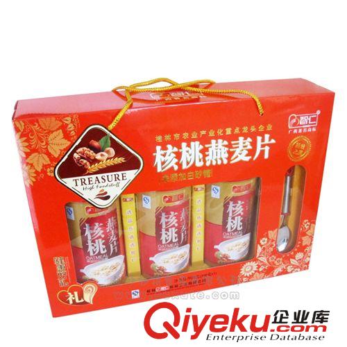 核桃燕麥片(無(wú)蔗糖)900g 內(nèi)含3罐 谷物粗糧營(yíng)養(yǎng)早餐原始圖片2