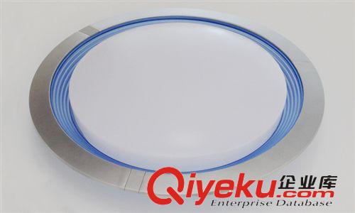 廠家直銷 LED吸頂燈 LED臥室吸頂燈  圓形現(xiàn)代簡約RJ-XD108（銀）原始圖片3