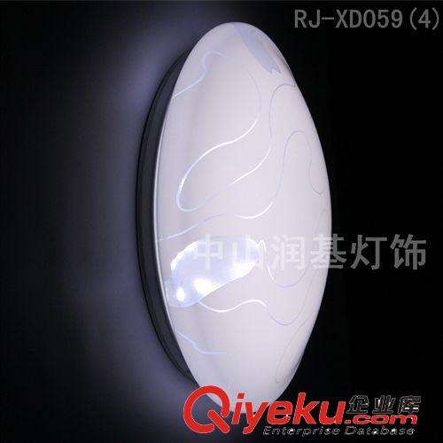 供應led中式吸頂燈 亞克力燈罩外殼套件批發室內照明燈具RJ-XD059原始圖片3