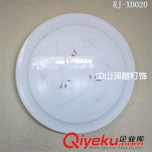供應客廳led吸頂燈亞克力燈罩外殼套件批發陽臺照明燈具RJ-XD073