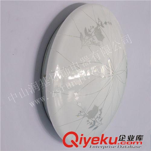 供應客廳led吸頂燈亞克力燈罩外殼套件批發陽臺照明燈具RJ-XD073原始圖片2