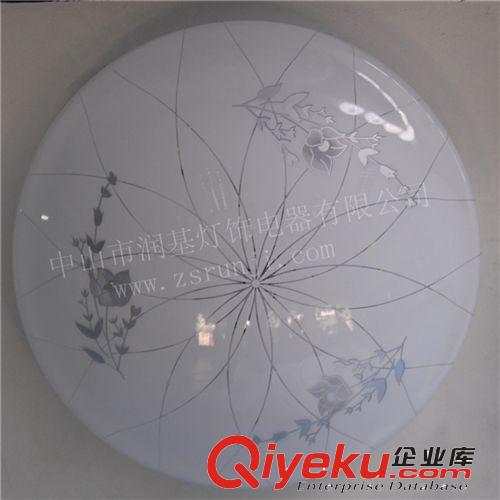 供應客廳led吸頂燈亞克力燈罩外殼套件批發陽臺照明燈具RJ-XD073原始圖片3