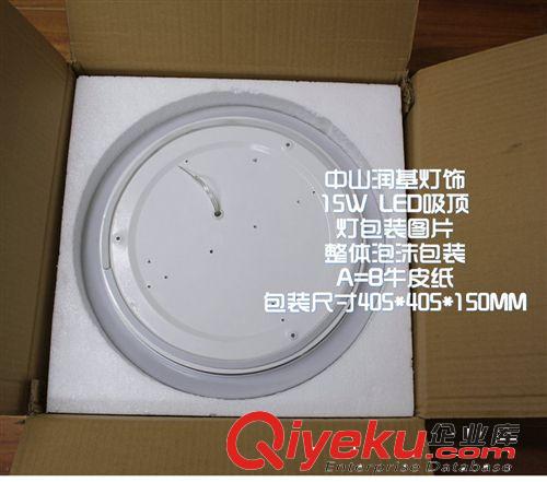 全場瘋狂9.5折    客廳裝飾燈 現代吸頂燈 陽臺led吸頂燈RJ-XD013原始圖片3