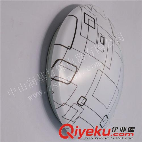 全場(chǎng)瘋狂9.5折  簡(jiǎn)約臥室吸頂燈 亞克力燈罩 LED吸頂燈RJ-XD070原始圖片2
