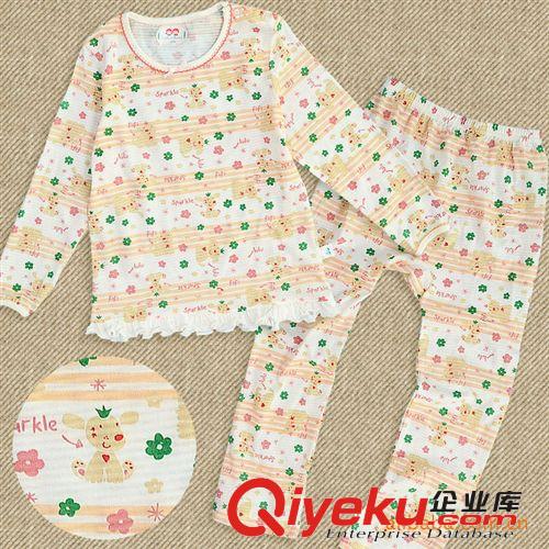 快活龍酷酷波比 春夏季女小童純棉家居服套裝B2011G010(100-140)