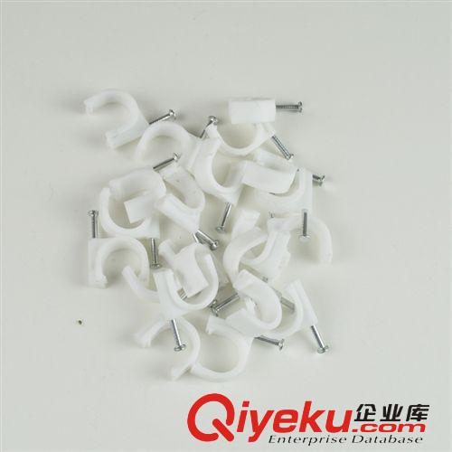 原廠專業(yè)直銷 塑料線卡 鋼釘線卡 14mm  固定電線  電線線卡原始圖片2