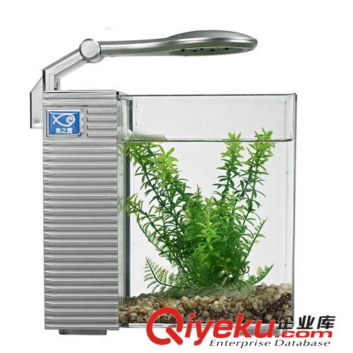 廠家創意魚缸批發代理 空氣負離子 PM2.5過濾器亞克力水族箱混批