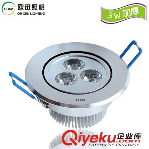 LED天花燈 3W LED天花燈 背景墻LED射燈 廠家直銷 2.5寸3寸 節能