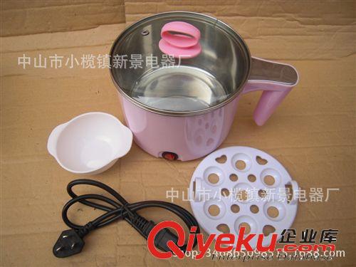 廠家直銷小家電器智能迷你煮面鍋電熱鍋多功能小功率電火煮蒸煮用