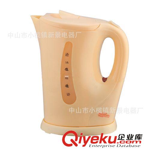 1.5L食品級(jí)塑不銹鋼內(nèi)膽特別推薦顯水位快速電熱水壺防燙熱水壺