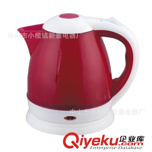 不銹鋼內膽特別推薦顯水位快速電熱1.5L食品級塑水壺防燙熱水壺原始圖片3