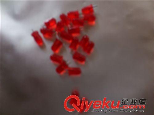 ［27元/Ｋ］LEDＦ3紅發紅長腳有邊3mm白發紅燈100Ｋ以上