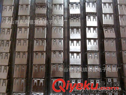 供應USB母座 USB連接器 90度插板 180度插板 廠價直銷,價廉物美