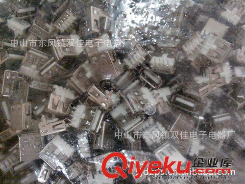 供應USB母座 USB連接器 90度插板 180度插板 廠價直銷,價廉物美