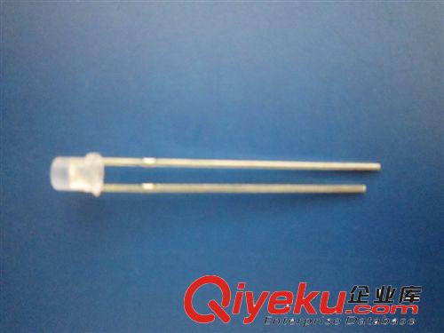 直銷F3黃發(fā)黃發(fā)光二極管[ 3MM白發(fā)黃]　超高亮短腳有邊LED燈珠