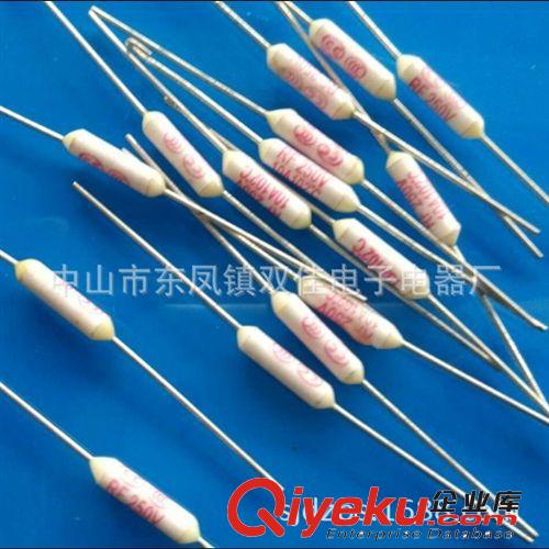 [火熱暢銷]無套管彎圈熱保護器 陶瓷電阻型溫度保險絲 102度/10A